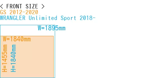 #GS 2012-2020 + WRANGLER Unlimited Sport 2018-